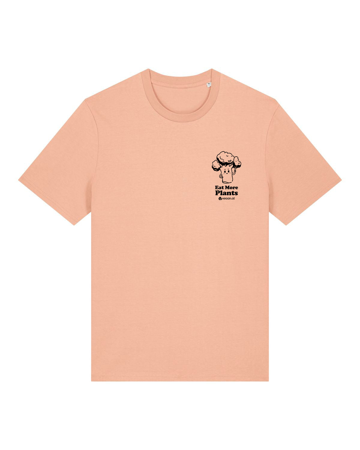 Bild von Shirt Eat More Plants in peach