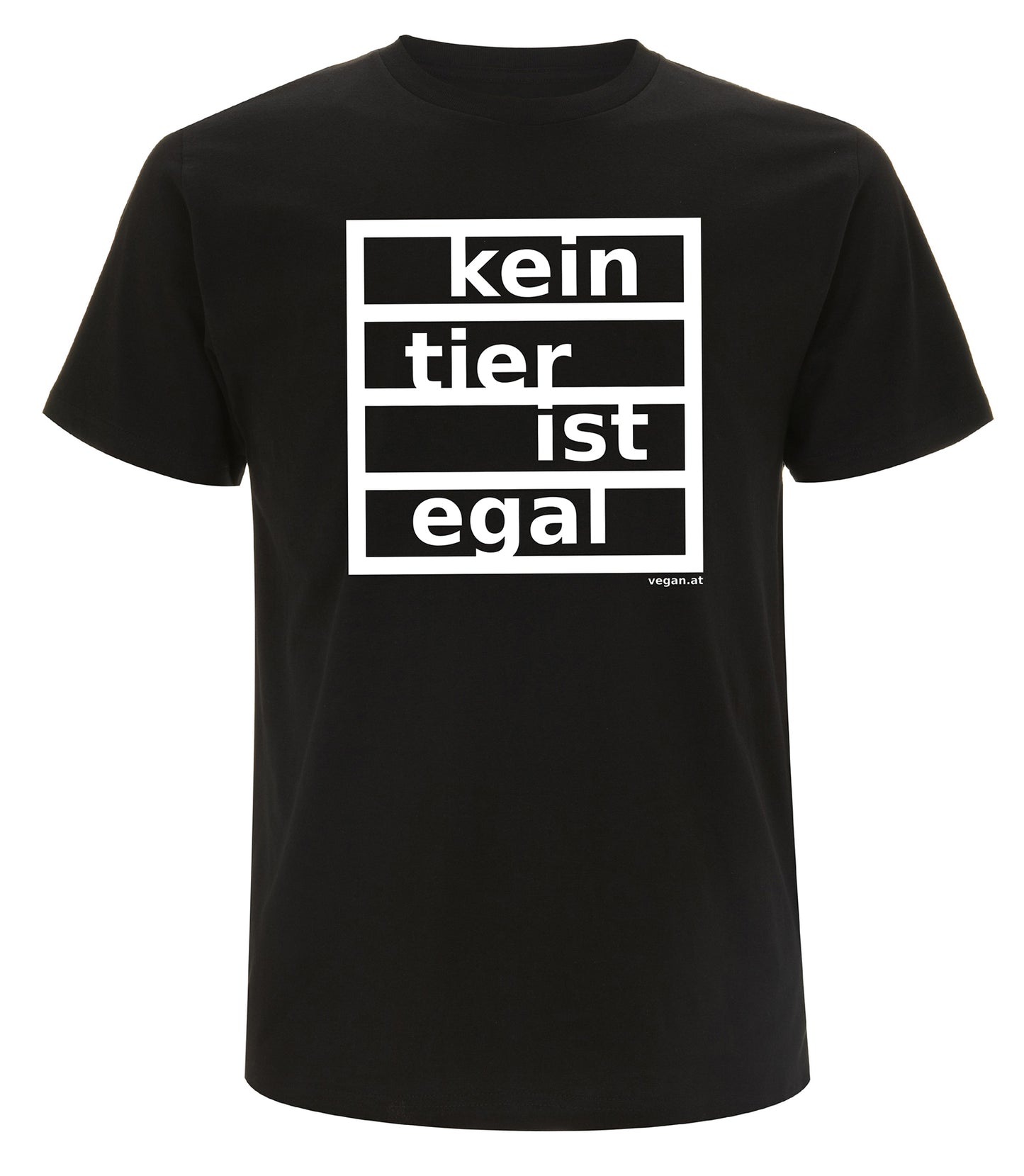 Bild von Shirt Kein Tier ist egal in schwarz