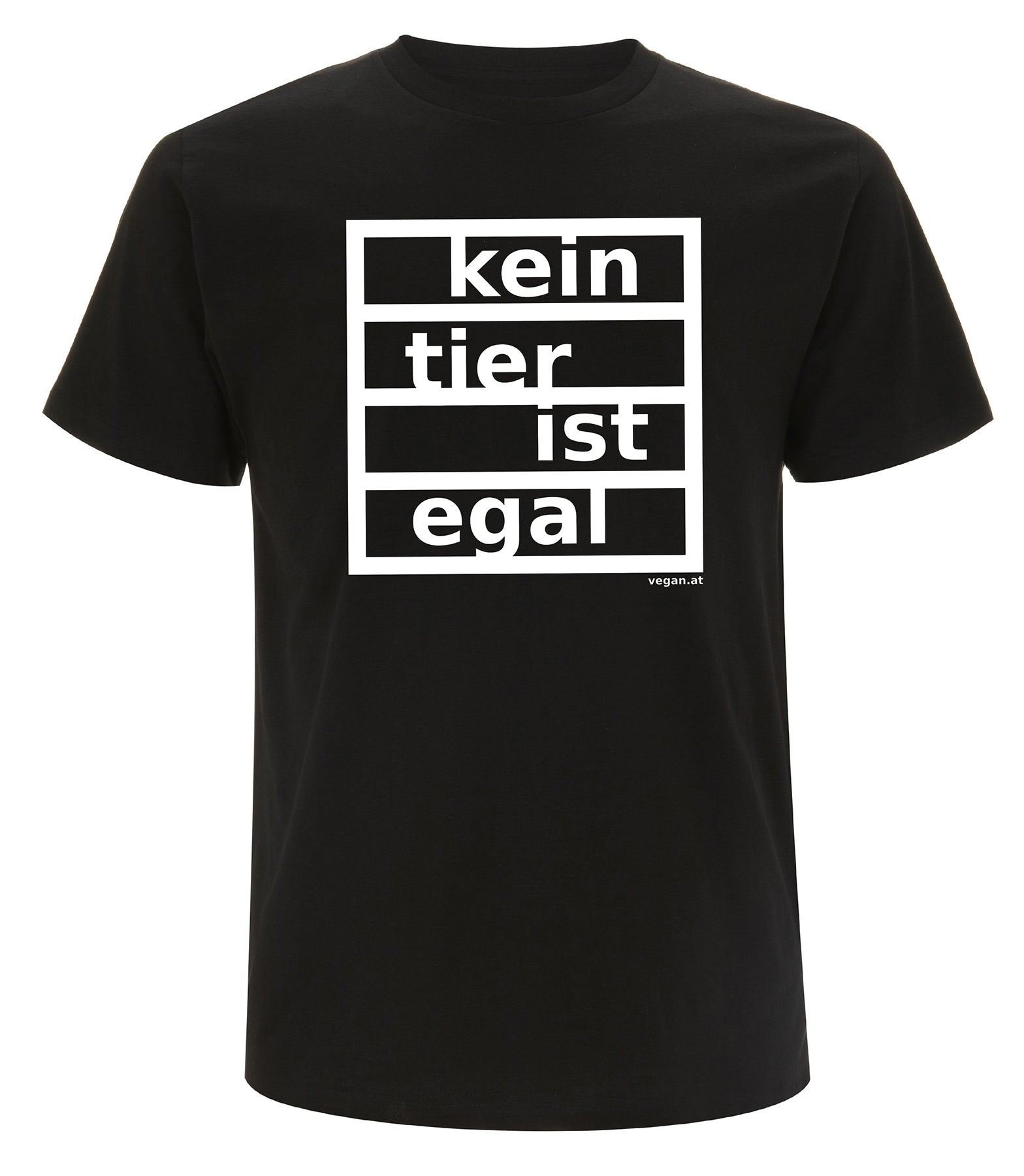 Bild von Shirt Kein Tier ist egal in schwarz
