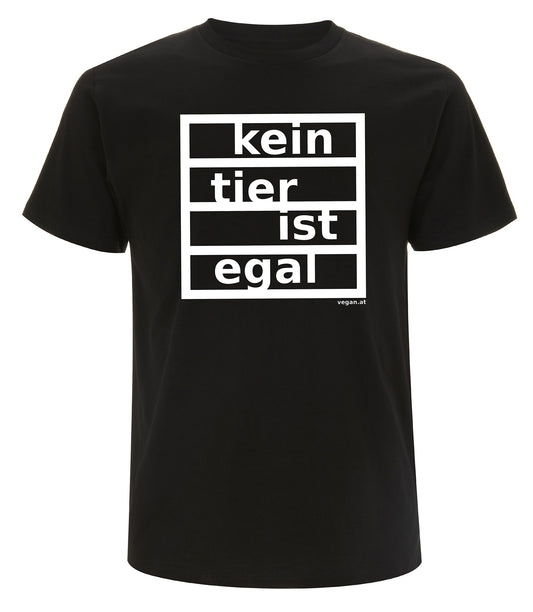 Bild von Shirt Kein Tier ist egal in schwarz