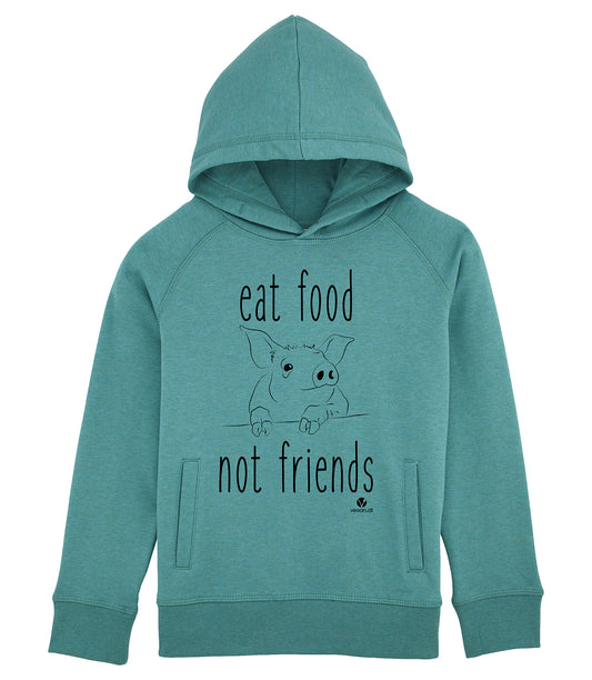 Kinderpullover – Eat Food Not Friends