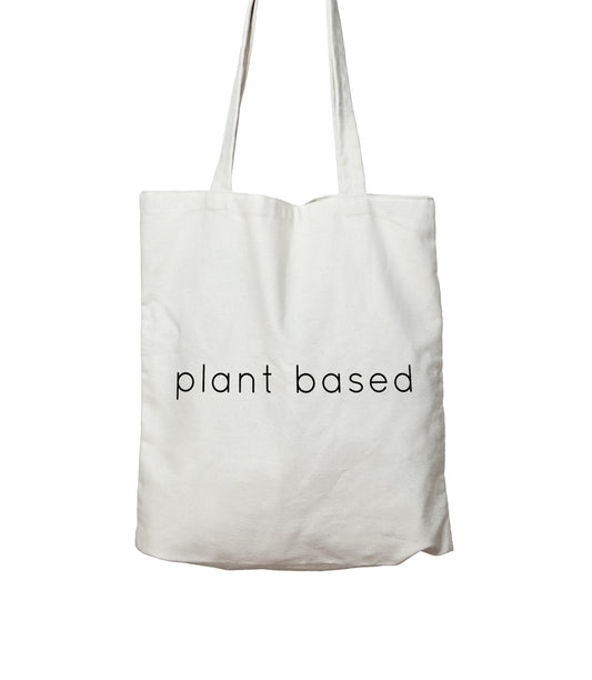 Bild von Stofftasche Plant Based in weiß