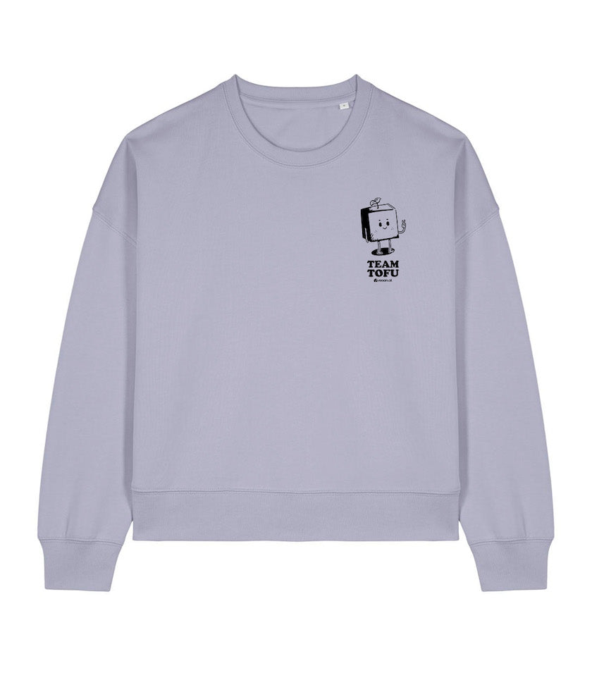 Bild von Pullover Team Tofu in lavendel
