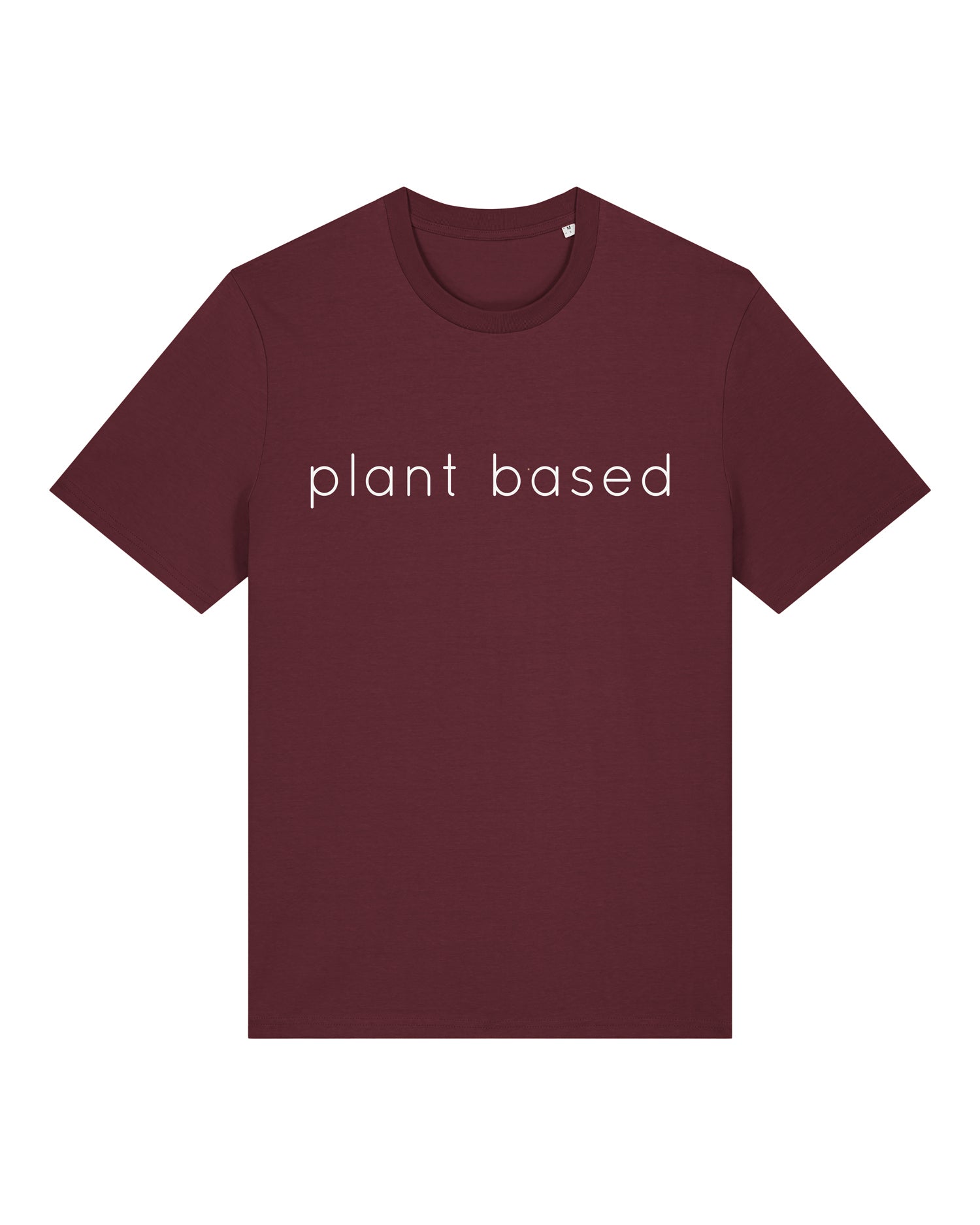Bild von Shirt Plant Based in dunkelrot
