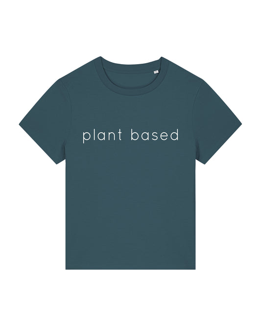 Bild von Shirt Plant Based in dunkeltürkis
