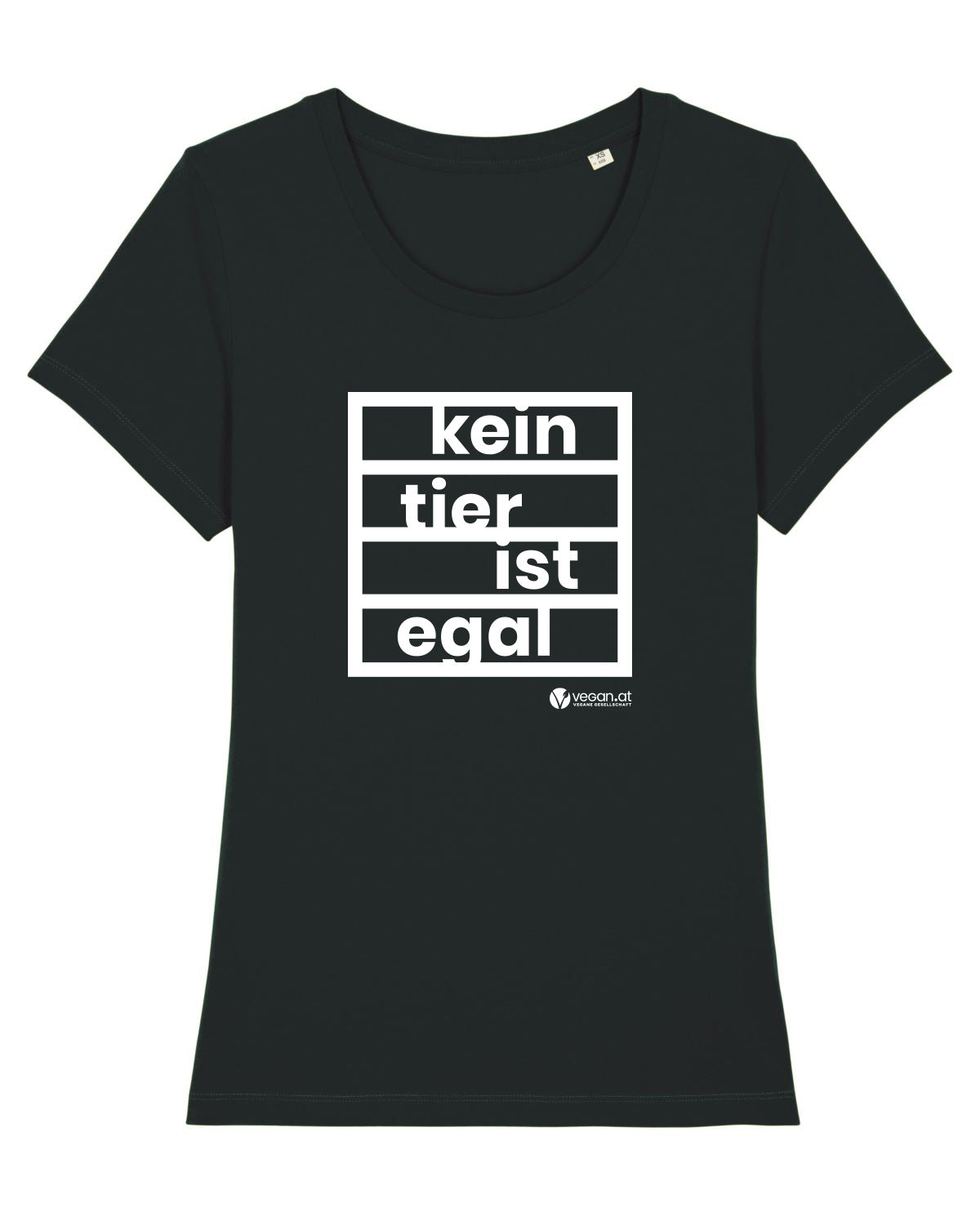 Bild von Shirt Kein Tier ist egal in schwarz