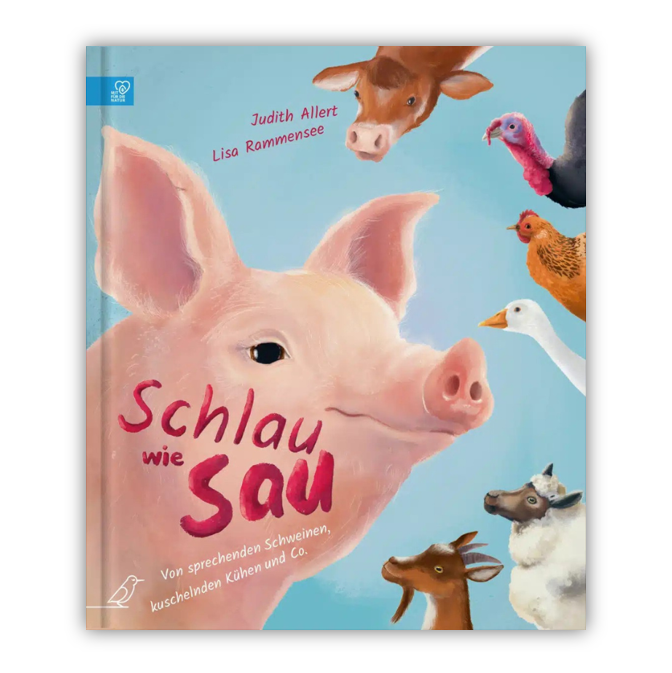 Coverbild vom Kinderbuch Schlau wie Sau