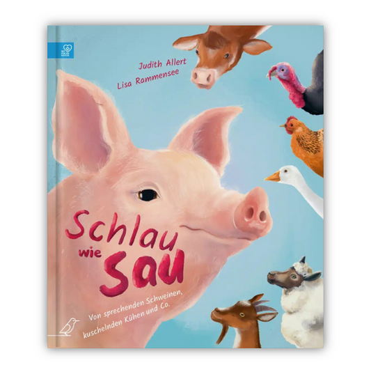 Coverbild vom Kinderbuch Schlau wie Sau