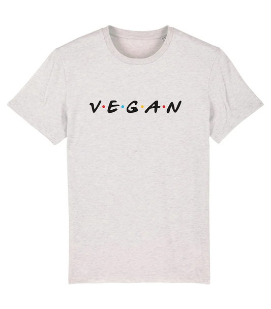 Bild von Shirt V.E.G.A.N (gestickt) in weiß