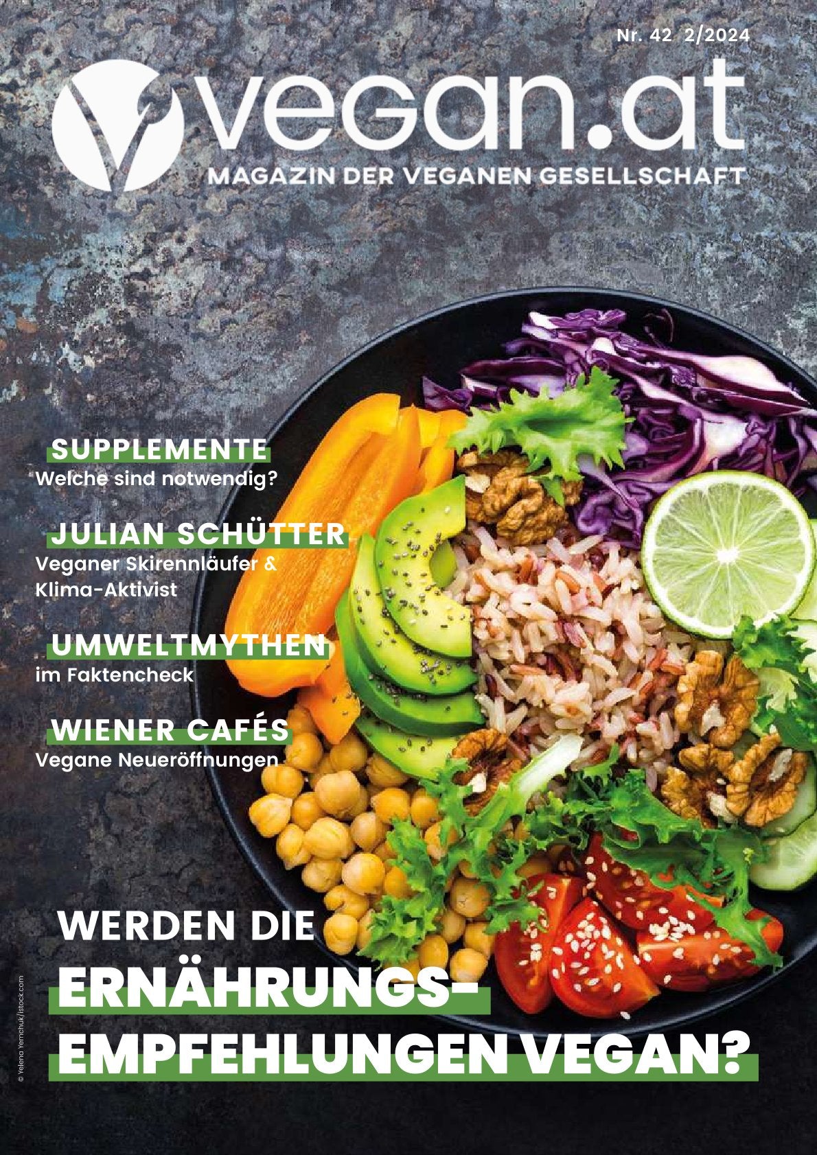 VEGAN.AT Nr. 42 - Neue Ernährungsempfehlungen