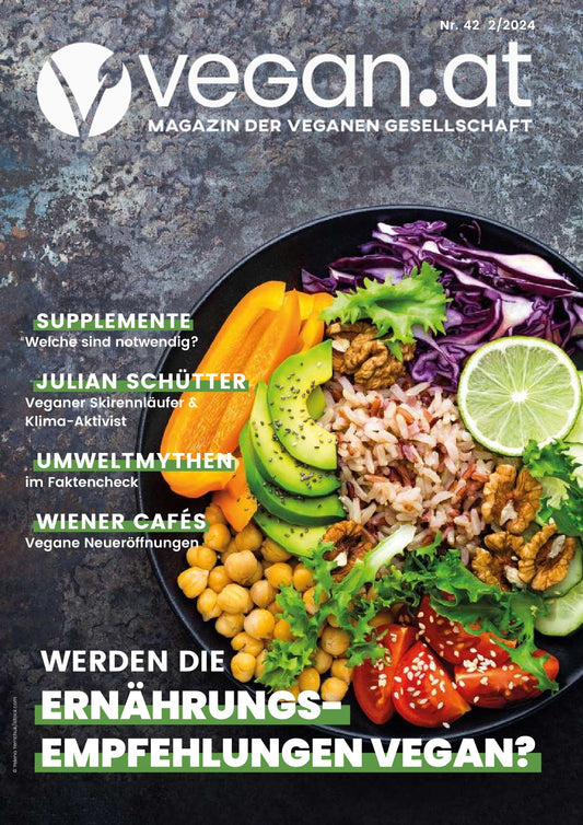 VEGAN.AT Nr. 42 - Neue Ernährungsempfehlungen
