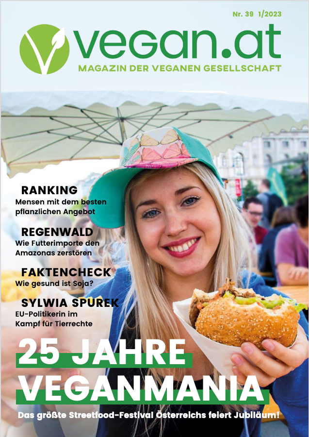 VEGAN.AT Nr. 39 – 25 Jahre Veganmania