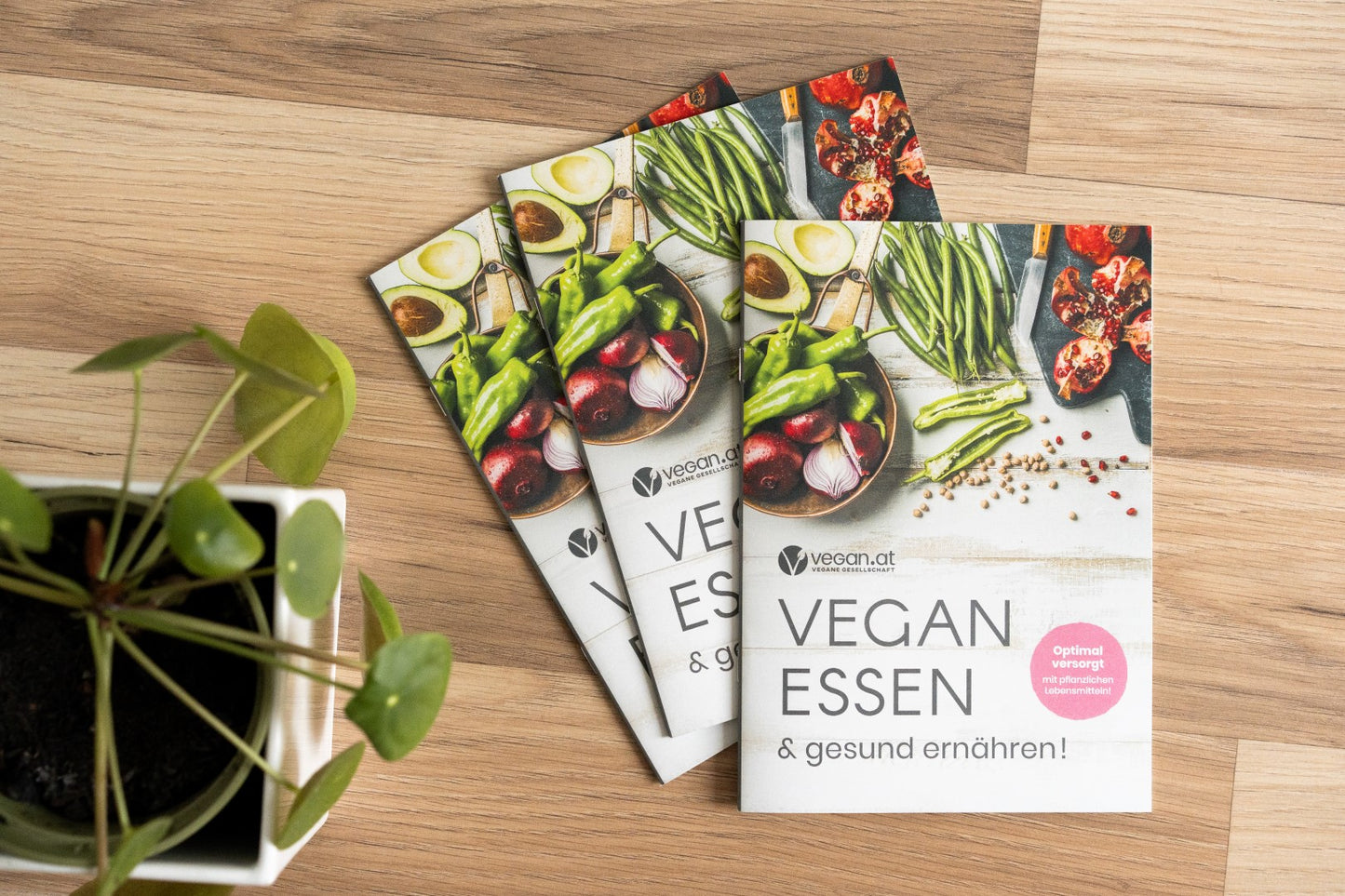 Broschüre Vegan essen & gesund ernähren